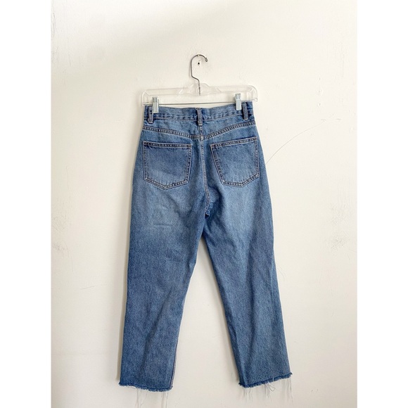 Twelve By Antwelfth Cropped Straight Leg Jeans Size 26 - Picture 3 of 8